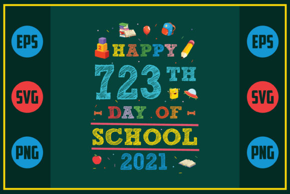 Celebrating 723 Days: A Unique Embroidery Design